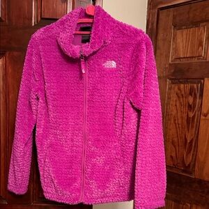 The North Face Vibrant Pink Sherpa Jacket